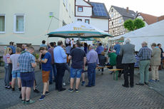 Sommerserenade vor dem "Chorfürst" (Foto: Karl-Franz Thiede)